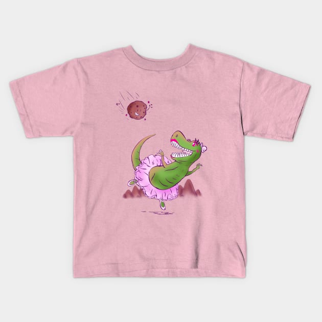 Thea Rex Kids T-Shirt by Gil